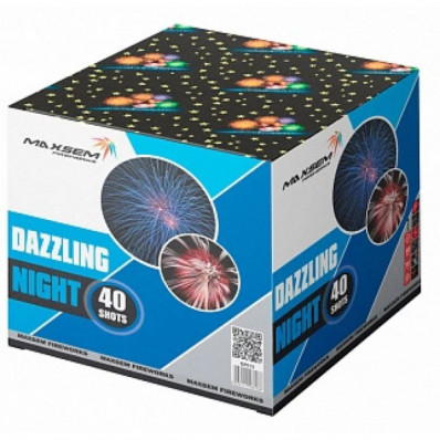 Салют "Dazzling Nignt" -  40 залпов, 1,2" калибр