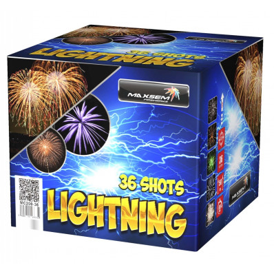 Крупнокалиберный Салют "Lightning " -  36 залпов, 2" калибр