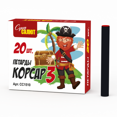 Петарды "Корсар-3" - 20 штук