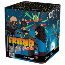 Салют "Friend" -  25 залпов, 0,8" калибр