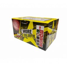 Салют веерный "More Colorful" -  80 залпов, 0,8" калибр